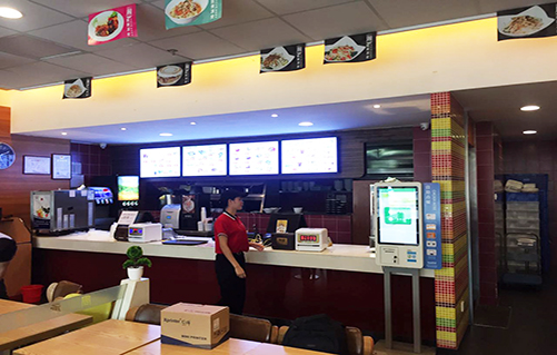二維碼掃描模塊嵌入自助點餐機，實現(xiàn)自助點餐收費